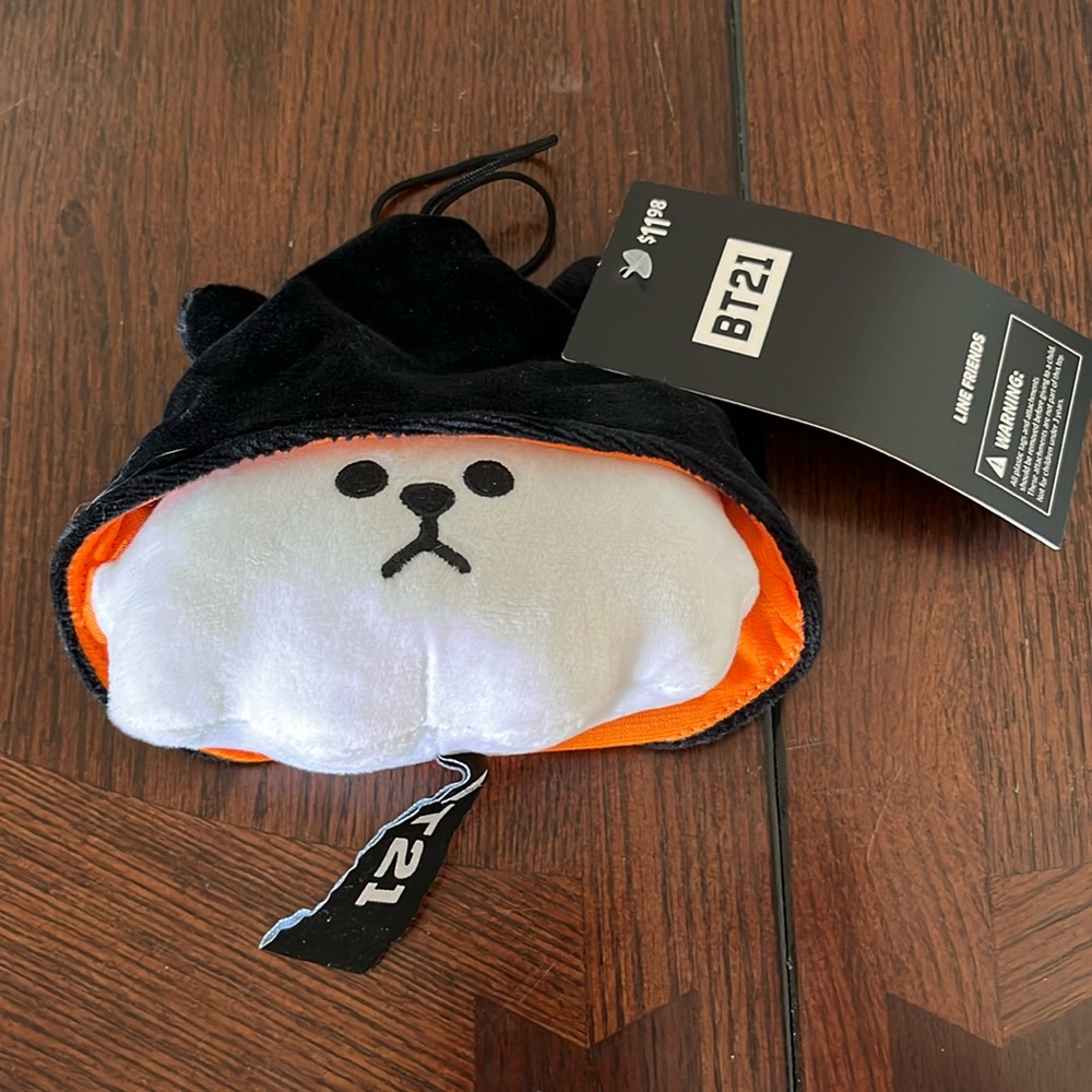 BT21 RJ Halloween bag charm
